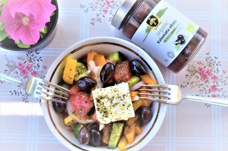 Traditional Greek Fresh Salad