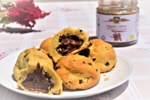 Tahini Dark Chocolate Cookies - Golden Virgin Foods Recipes